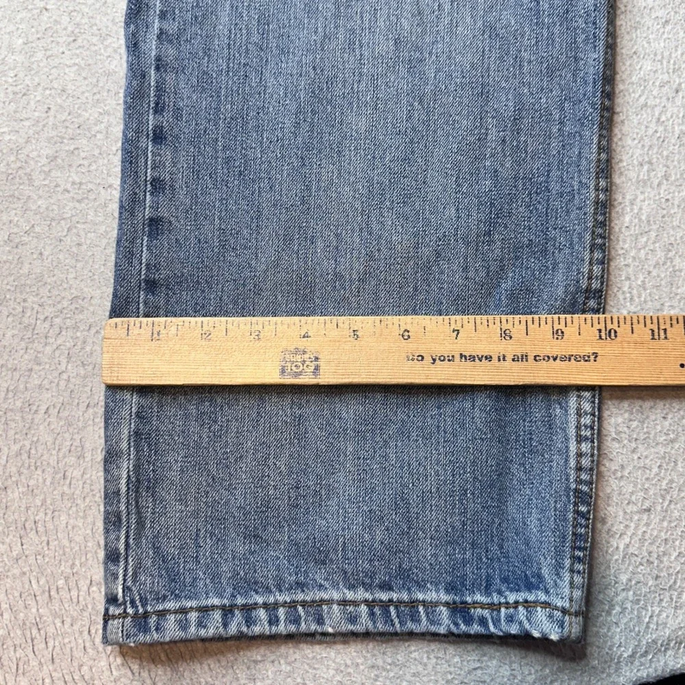 Levi's 569 Jeans Mens 38x30 (40x29) Blue Loose Straight WaterLess Cotton Denim